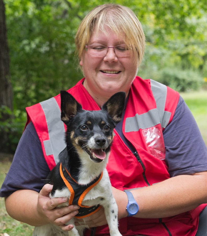 Foto: R. Hanke Carola und Pebbles